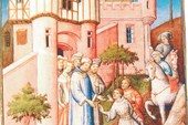 Отец и дядя Марко Поло покидают Константинополь в 1259 г